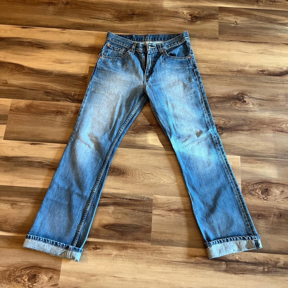 Levis 507 Lowrise Bootcut Jeans 29x32